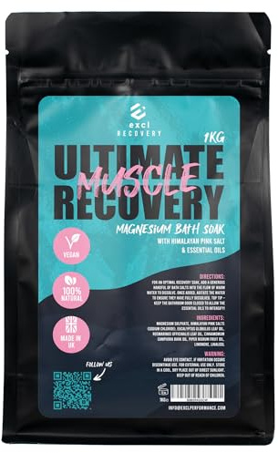 excl Epsom Salts. Himalayan Pink Salt. Bath Salts Muscle Soak. Muscle Recovery with Essential Oils (1kg)