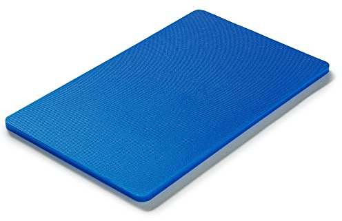 Forgast HACCP Schneidebrett Kunststoff | 53x32.5cm | Blau | Professionelles Küchenbrett | Cutting Board | Frühstücksbrettchen | Brotbretter, FG12624