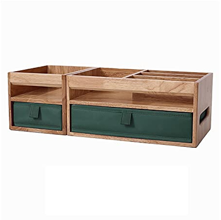 Makeup Organiser Wooden Makeup Organiser with Oxford Cloth Drawer Lipstick Jewellery Storage Cases Cosmetic Cabinet for Bedroom Worktop Cosmetic Organiser (Size : C)