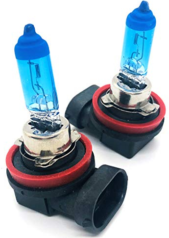 Blue Vision Optik 2x Stück H11 55W PGJ19-2 12V Auto Halogen Lampen Faltschachtel - E-Prüfzeichen