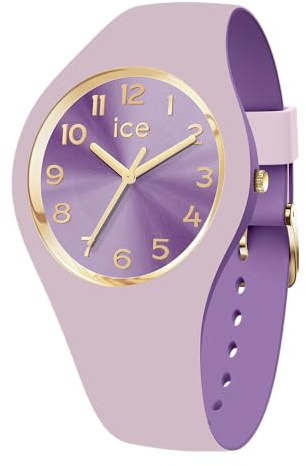 Ice-Watch - ICE duo chic Violet - Lila Damenuhr mit Plastikarmband - 021819 (Small +)
