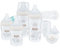 NUK Perfect Match Perfect Start Babyflaschenset | Ab 0 Monate | Passt sich dem Baby an | 4 Anti-Kolik-Babyflaschen, Schnuller, Flaschenbürste und mehr | BPA-frei | 9 Stück