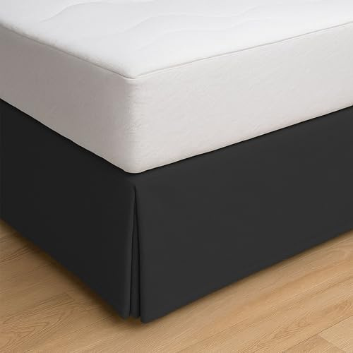 ECOMMERC3 Housse de canapé 100% fabriquée en Espagne pour lit de 180 x 190/200 cm Noir Ajustement antidérapant et Respirant