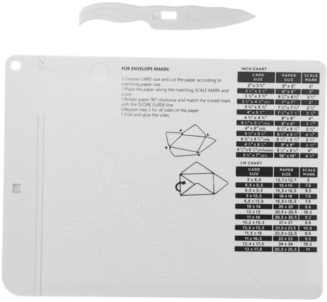Operitacx Outil de Pliage de Papier Planche à Plier, pour Loisirs Créatifs