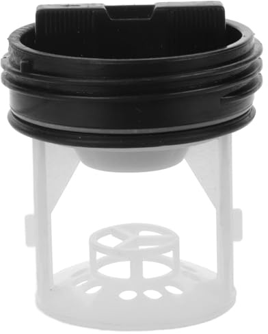 Sewroro Tappo Scarico in Plastica Per Lavatrice Filtro Della Pompa Scarico Protezione Antintasamento Sostituzione Facile Per Parti Ricambio Accessorio Compatibile Per Lavatrice