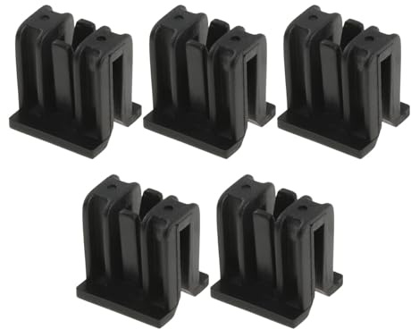 PEVAVFZMMY 10 pièces d'essuie-Glace de Voiture sous la Plaque décorative, Support de déflecteur, Clip de sous-Capture Compatible for Nissan Tiida Teana Livina D50 R50, Fixation en Plastique Fixations