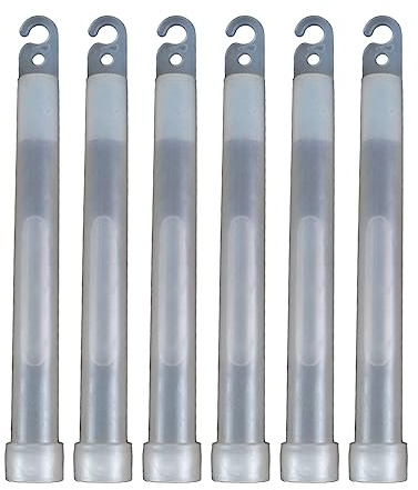 MALSSE Bâtons lumineux lumineux en vrac de 15,2 cm pour équipement de randonnée avec des durées de 12 heures