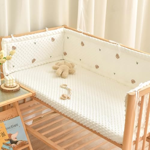 GYCF Bed Rail Cushion, Bed Guard for Kids Toddlers, Fall Protection Bed Parent's Bed Cushion, Cushion Side Protectors, Bed Surrounds, Rail Liner Cover Bedside Protection,A01,120x28CM