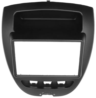 Marco De Radio De Coche Doble 2 DIN para Citroën C1 2005-2014 Kit Salpicadero Panel Radio DVD Cubierta Estéreo