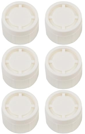 6 Stück Heizungsregelkappe, M30 × 1,5 langlebige TRV dekorative Heizkörperabdeckung, Heizung konstante Temperaturregelung, Einstellkappe für Heizkörpersysteme
