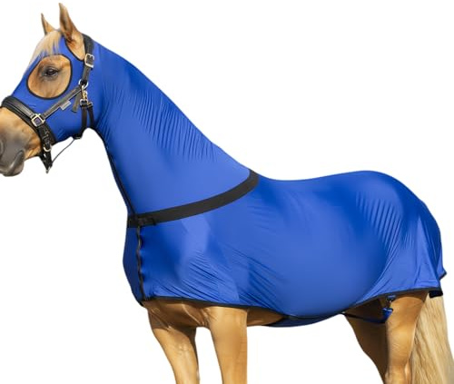 Coperta Per - Copertina Per Cavallo Con Cerniera Lampo,Tuta Elasticizzata Per Equini,Per L'Uscita Al Pascolo, La Gita, La Scuderia, L'Allenamento, La Gara Di Corsa, La Competizione, Il Campo All'Apert