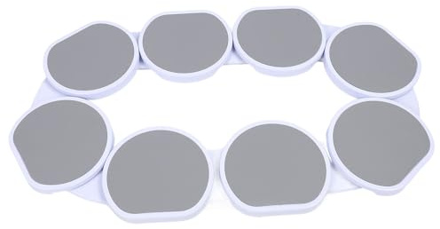 LUCKDANO Table de Salle à Manger, Plateau Tournant Extensible, Plateau de Service Rotatif à 360° pour Tables Rectangulaires – Parfait pour Un Usage Domestique et Commercial