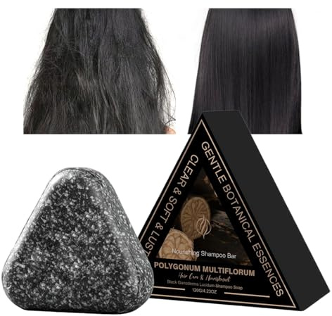 Pastilla De Champú Sólido - De 120 Gramos Con Forma Triangular Para Nutrición Y Limpieza Natural | Jabón Capilar - Para Viaje Cuidado Rutinario Cabello Cuerpo Cuero Cabelludo Barba Hombres Mujeres