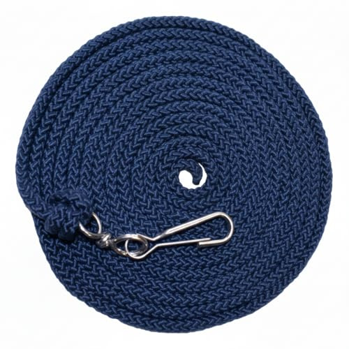 Ameisenkeks® XXL Schwungseil 5m mit Karabinerhaken & Drehwirbel – Robustes Ø 8mm Nylon Springseil für Kinder & Gruppen – Ideal zur Zaunbefestigung & Outdoor Spielspaß