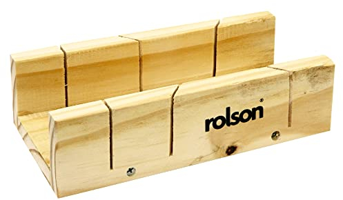 Rolson 56429 230mm Wooden Mitre Box