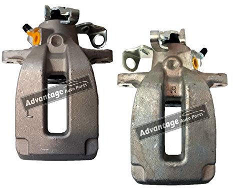 Brake Calipers Compatible With Audi A3, TT (2006-2010) Rear Pair