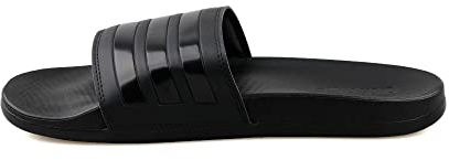 adidas Unisex Adilette Comfort Slides, Core Black/Core Black/Core Black, 10 UK