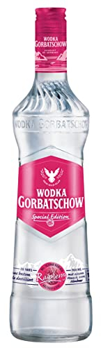 Wodka Gorbatschow Raspberry Special Edition 37,5 Prozent vol. (1 x 0,7l) - Premium Wodka mit Himbeergeschmack - Limited Edition Raspberry Flavored Vodka