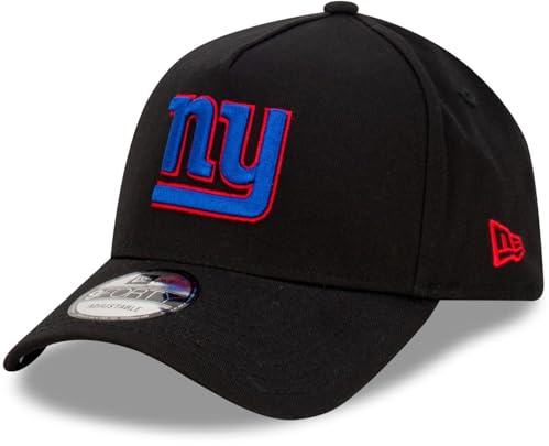 New Era NFL Caps American Football Kappe Basecap gebogener Schirm verstellbar 9Forty A-Frame schwarz