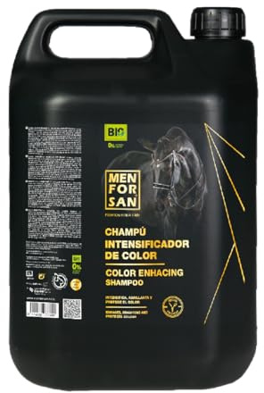 MENFORSAN Shampoo intensificatore di colore per cavalli, 1L | Migliora il colore naturale | BIO - Vegan friendly - 100% naturale | CURA DEI CAVALLI PREMIUM