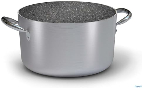 BALLARINI Casseruola 6918 28 Serie 6900 Alluminato e Nero Pentole, Sintetico, Multicolore, Normale