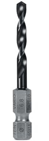 Fein VARIO Spiralbohrer 6.8 mm (M8 Gewinde), Hitzebeständig bis 800 Grad, aus robustem HSS Material, 63111042010
