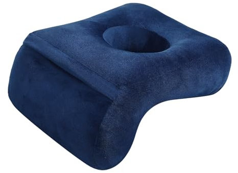 ROMISBABA Gesichtskissen Für Nickerchen Im Büro Ergonomisches Kissen Mit Armloch Atmungsaktiv Bequem Vielseitig Einsetzbar Geeignet Für Reisen Und Massage