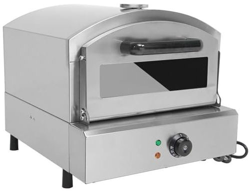 Four à pizza professionnel de comptoir, four à pizza électrique en acier inoxydable, machine à pizza d'intérieur polyvalente, four grille-pain à tiroir à pizza, pour la maison, le restaurant, four à