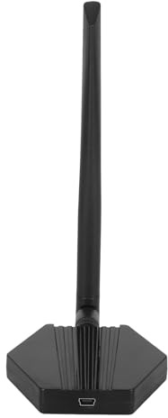 Generic Antena USB Externa Adaptador de Red WiFi de Doble Banda de 300 Mbps para Computadora de Escritorio Conexión Estable para Computadora Portátil Plug and Play Gran Cobertura para Entusiastas de