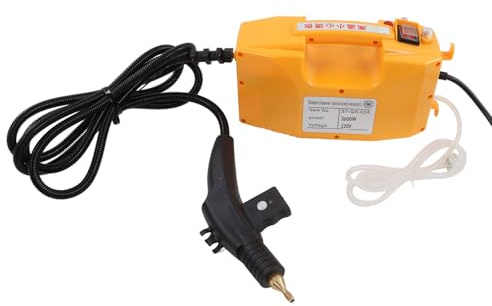 Thonlai Pulitore a Vapore, Macchina per la Pulizia Portatile Ad Alta Pressione con Vaporizzazione Istantanea per Elettrodomestici Mobili Condizionatori Cappe Tappeti (Spina UE da 2600 W 220 V)
