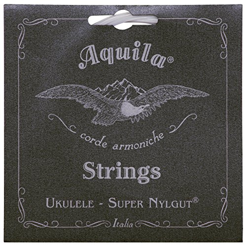 Aquila AQ-100 Super Nylgut Soprano High G Ukulele Strings 4-Piece Set