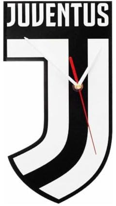 Giemme articoli promozionali - Orologio Parete Juventus Quadrato Prodotto Ufficiale Idea Regalo Calcio Serie A