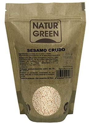 NaturGreen Semillas de Sésamo Crudo Bio 225g