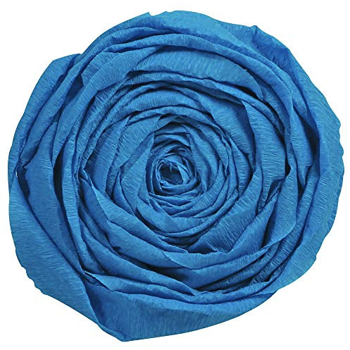 Clairefontaine 901057C förpackning med 10 ark kräppapper, 2 x 0,5 m, perfekt för skolaktiviteter, 1-pack, bensin