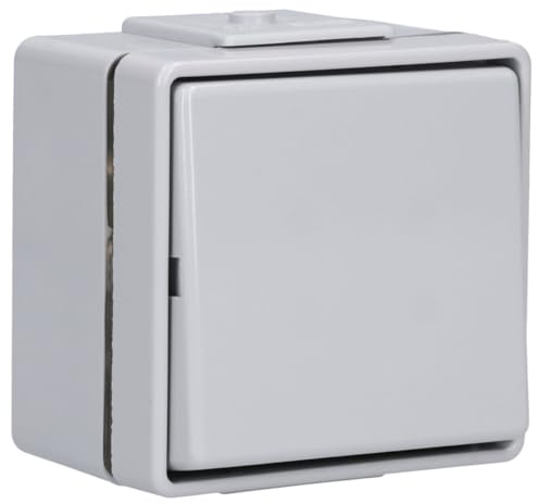 JUNG 606W Universal Aus-/Wechselschalter Serie WG Grau