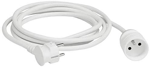 Legrand LEG51602 Verlängerungskabel (französischer Typ-E-Stromanschluss mit Erdungsstift), 10 m
