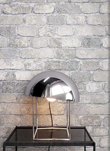 Newroom Vliestapete Grau Mauertapete Loft Modern Wohnzimmer | Sichtmauerwerk Struktur Relief matt, Steinoptik Fugen, Mustertapete Industrial Vintage, Flur Büro Schlafzimmer ansatzfrei