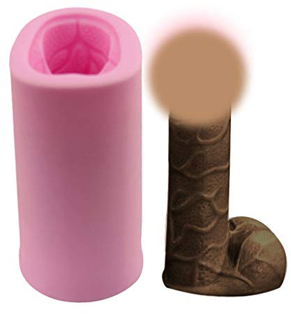 Dream Room Kuchen Silikon Backform Parodie Große Silikonform Penis kuchenform Geburtstag DIY Backen Schimmel Fondant Kuchen Dekorieren Pralinenform Halloween/Weihnachten (A)