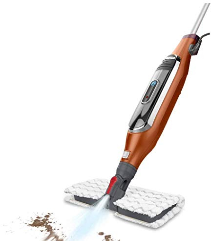 SMSOM Mop de Vapor, Limpiador de Pisos de Madera Dura, Limpiador de Azulejos, trapeador de Vapor con Almohadillas de Microfibra limpiadores de Vapor multifunción
