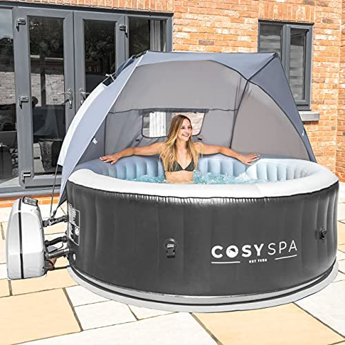 CosySpa Hot Tub Canopy Shelter - Dome Shelter Canopy for Hot Tubs | Hot Tub Accessories | Hot Tub Garden Accessories | Outdoor Canopy for Sun Protection
