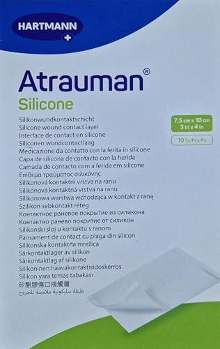 Atrauman Silicone Steril 7,5x10 cm Kompressen