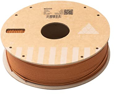 SMARTFIL WOOD | Filamento PLA para impresión 3D con alto porcentaje de madera natural | Peso: 750g | Diámetro: 1.75 mm | Color: Teka