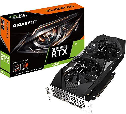 GIGABYTE GV-N2060WF2OC-12GD Carte Graphique Noir