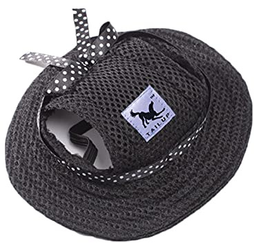 Hunde-Sonnenhut, verstellbar, Baseballkappe mit Ohrlöchern, Sommer-Haustier-Visier, Hüte, Outdoor-Sport, Sonnenschutz, Sonnenhaube für kleine Hunde, Welpen, Katzen