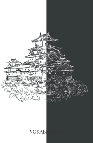 Vokabelheft: Vokabelheft Japanisch, 60 Seiten mit je 3 Spalten, A5