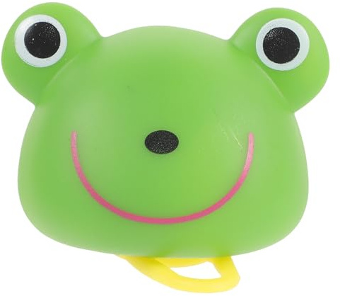 BESPORTBLE Fahrradklingel Frosch- -Spielzeug Hupe für Frosch-Fahrradzubehör Anti-Verlust-Klingeln Straßenglocken läuten Multifunktionsglocken die Klingel Trompete Helmlicht Kind Ohne