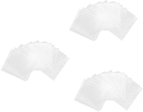 STOBOK 60 Stk Album-ergänzungsseite Postkartenhüllen Postkartenalbum Grußkartenhüllen Schutzhülse Taschenkartenhüllen Klare Ärmel Taschenseiten Seitenschutz Hartplastikplatte Foto A6