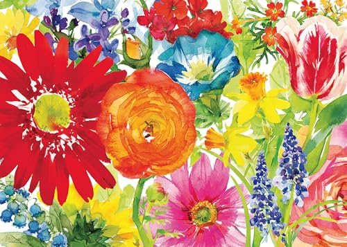 Ravensburger 1000 Teile Puzzle für Erwachsene und Kinder ab 14 Jahren - Abundant Blooms - Blumen-Puzzle