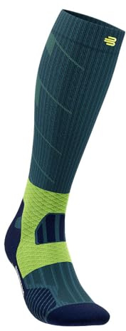BAUERFEIND Trailrunning-Socken „Trail Run Compression Socks“, Damen Sportsocken mit Kompression, Stabilität im Sprunggelenk, 1 Paar
