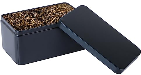 Zerodeko Contenitori Rettangolari Vuoti In Scatola Di Caramelle In Banda Stagnata Scatole Per Biscotti Organizer Per Gioielli Contenitore Per Gingilli Contenitore Per Tè Sfuso